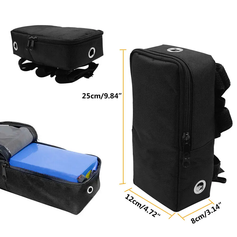 22 Maten Elektrische Fiets Case Elektrische Fiets Bagage Opslag Fiets Elektrische Fiets Pvc Li-Ion Batterij Scooter S M L-