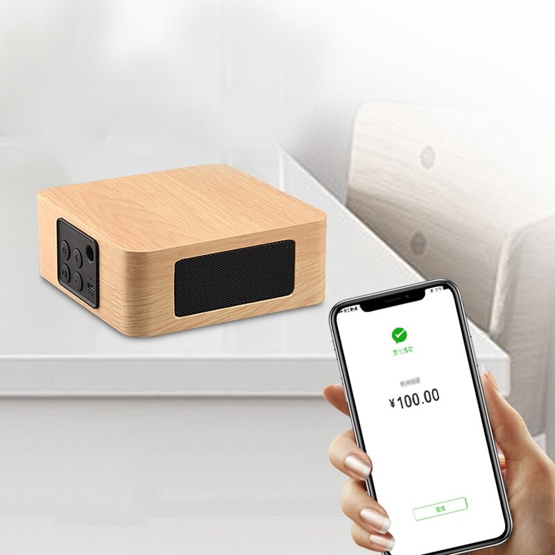6w retro tre bluetooth-høyttalere hifi trådløse doble høyttalere 3d surroundhøyttalere mini usb-frakt