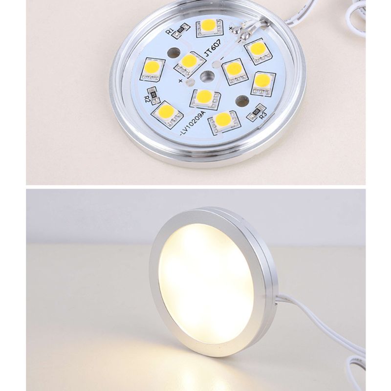 2.5W 12V Led Verzonken Neer Licht Auto Interieur Verlichting Interieur Dak Licht