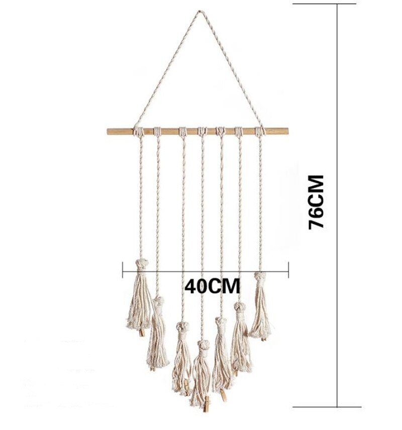 DIY Wall Hanging Tapestry Bohemian Tapestry Geometric Wall Art Wall Hanging Tapestry Wall Decoration Home Decoration Accessories