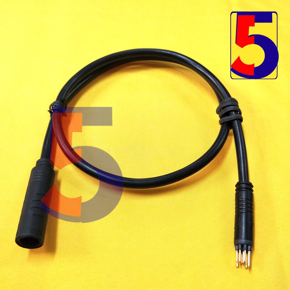 Ebike motor extend cable A Pair of 9 Pins Waterproof cable Male Female Extended Cable Bafang Motor AKM motor DC cable: 0.6m 9pins cable