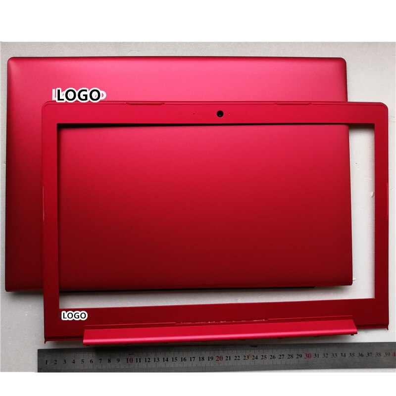 Nowy laptop dla Lenovo Ideapad 310-15ISK 310-151KB 15IKB 15ISK 15ABR LCD tylna pokrywa górna obudowa/Bezel przednia rama Hosuing pokrywa: Red Cover AB