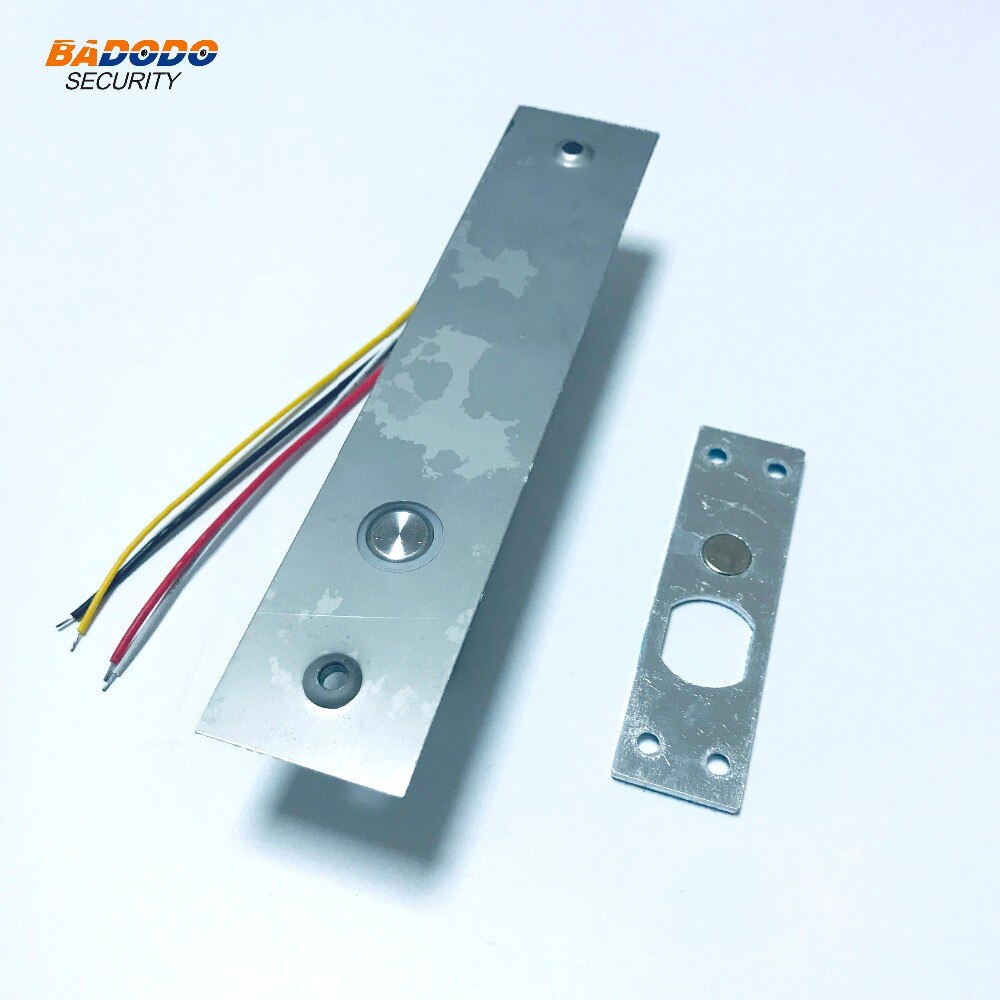 DC 12~24V 4 lines low temperature Electric bolt lock fail safe time delay electrical door lock for home access control