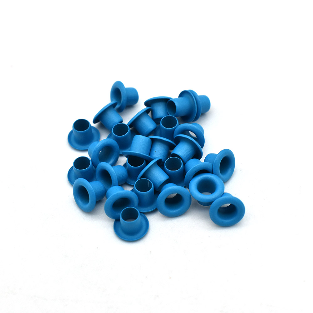 3mm Tiny Eyelet in 7 color Brass Eyelets Grommets Metal eyelet For DIY Clothing Scrapbooking Craft Projects 100pcs: Light blue
