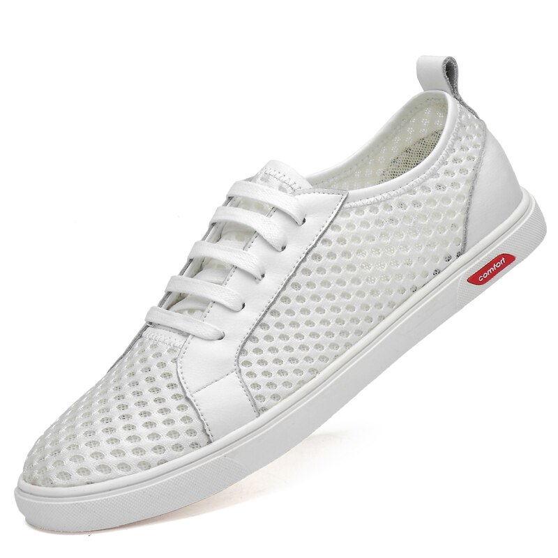 Merk heren casual schoenen ademend mesh heren – Vicedeal