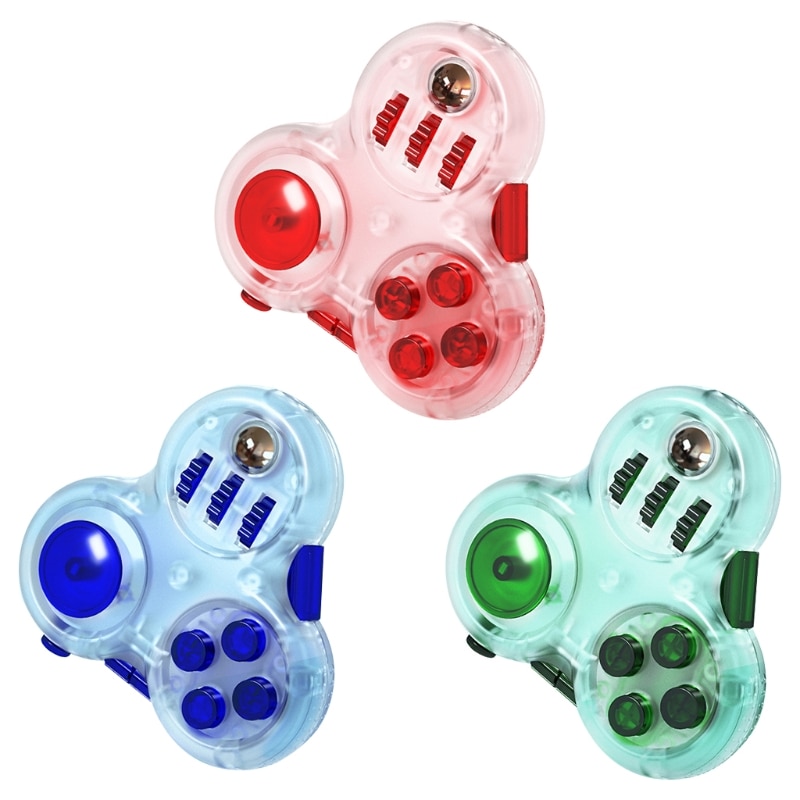 1 Set Vingertop Speelgoed Fidget Dice Onderwijs Speelgoed Miniatuur Speelgoed Jongens Meisjes Party Stress Relief Speelgoed Spel Speelgoed