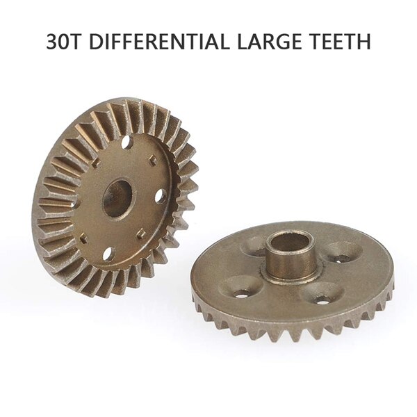 Upgrade Metall Getriebe 30T 16T 10T Differential Fahren Getriebe für Wltoys 144001 12428 12429 12423 12429 RC auto Ersatzteile