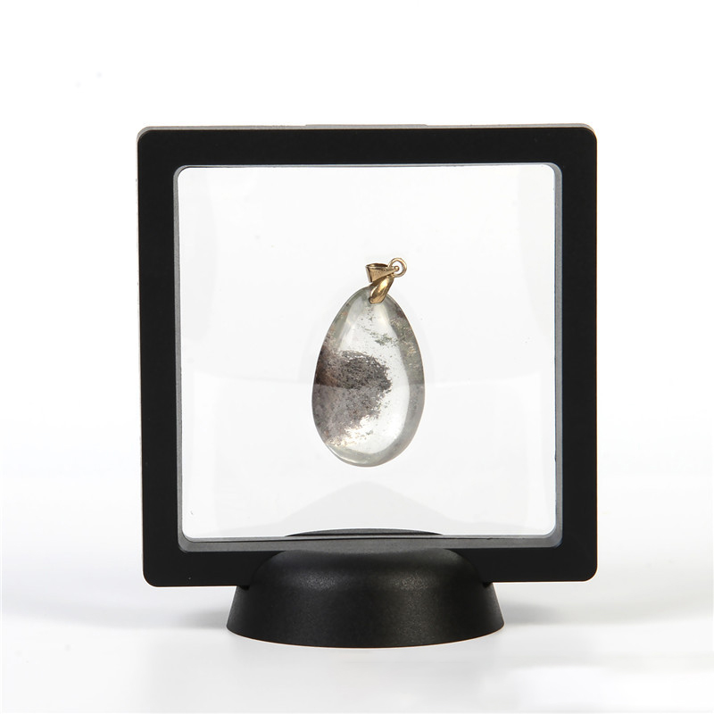 93 * 93MM 3D Floating Frame Shadow Box Transparent Clear Picture Frame Jewellery medal Display Hypoxia Protection