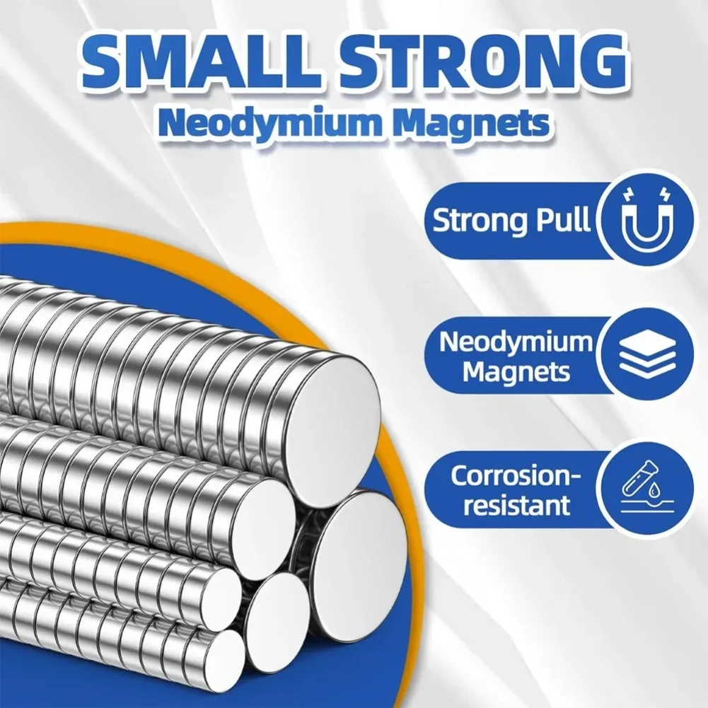 10-20 Pcs Super Strong Round Iman Magnet Powerful Neodymium Permanent NdFeB Magnet Disc Magnets Imans Magnetic for DIY Fridge