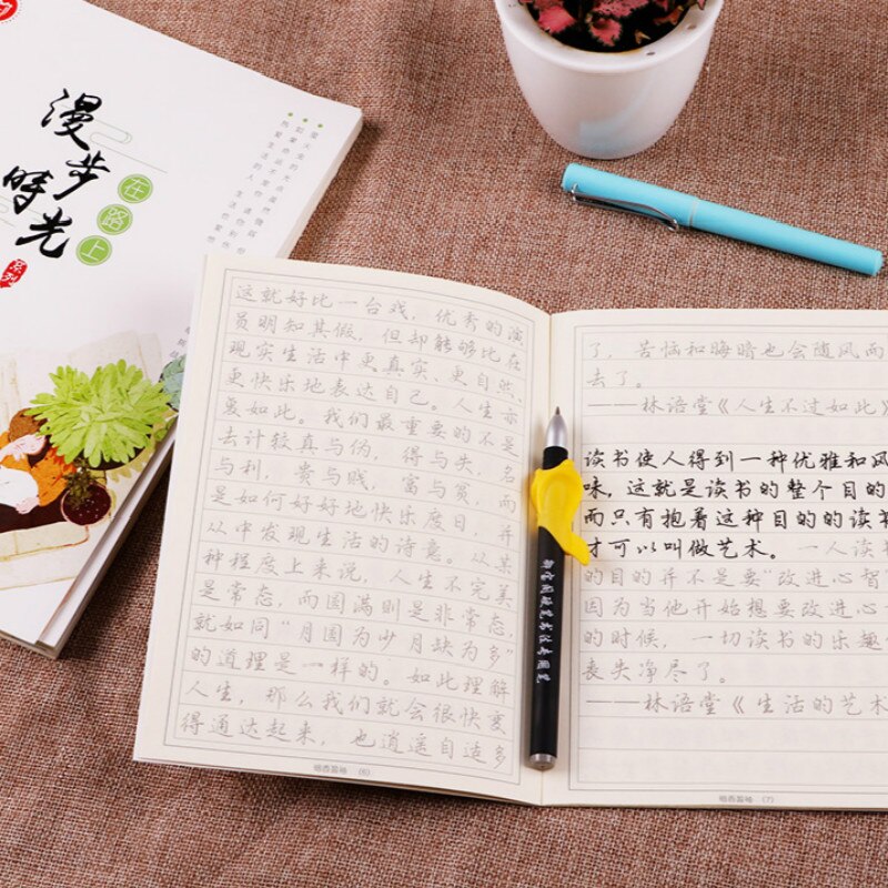 Pluma dura para adultos, cuaderno de caligrafía china para correr, cuaderno de escritura Regular para niños y niñas, libros de práctica