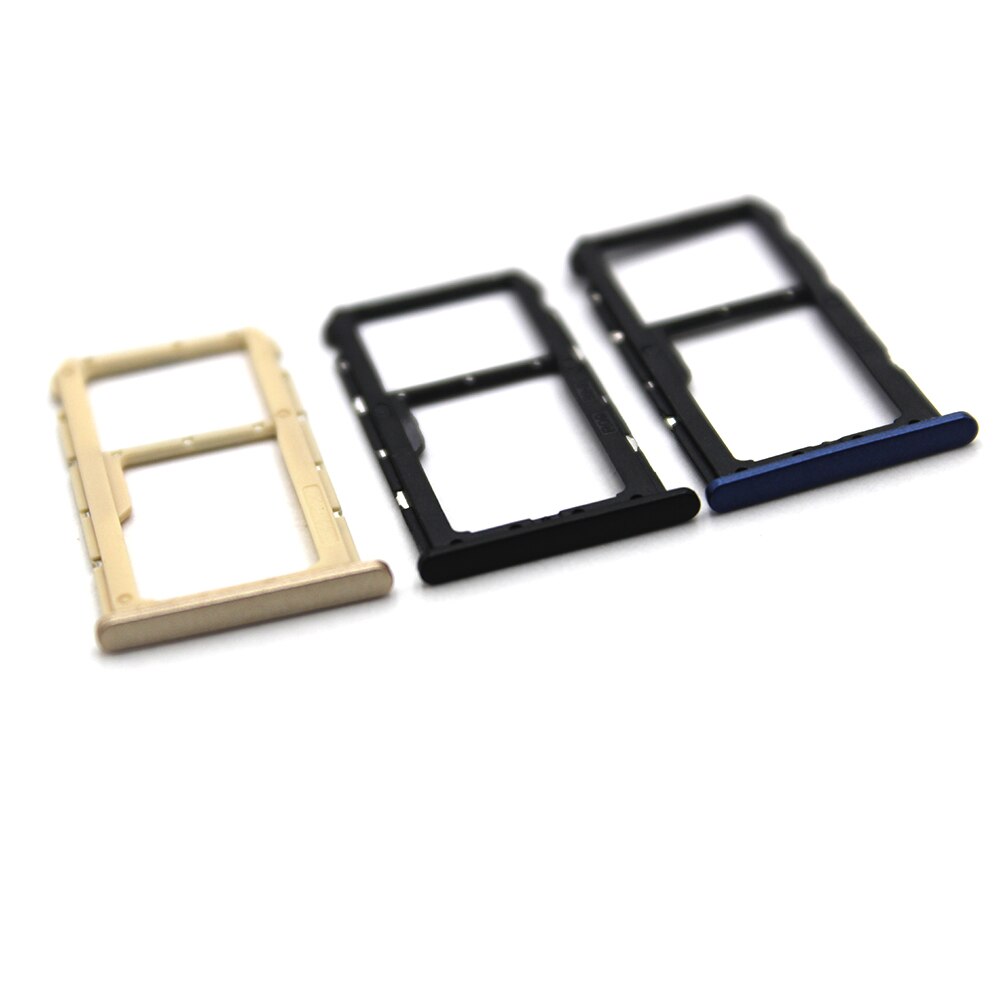 Nano SIM/Micro SIM Vassoio di Carta Del Supporto Micro SD Card Slot Holder adattatore per Huawei G10 Honor 9i Nova 2i mate 10 lite maimang 6