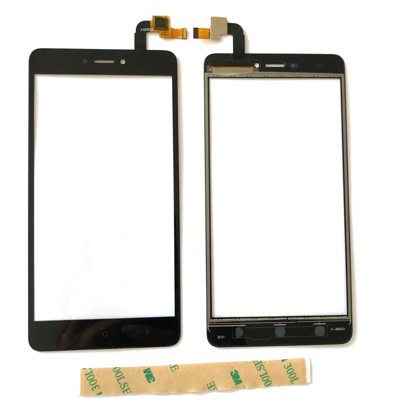 Een Touch Screen Voor Xiaomi Redmi Note 4X Touchscreen Panel Display Voor Glas Digitizer Panel Vervanging + 3M sticker