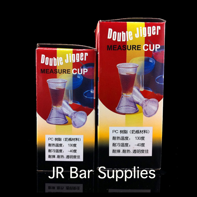 40CC 20CC PC Double Jigger Cocktail Drink Mixer Measuring Cup Jigger Measurer Set Bar Tools
