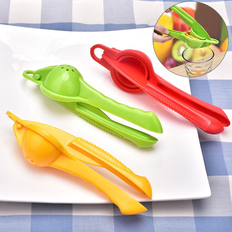 1Pc Lemon lime squeezer 2 in1 manual hand held juicer orange fruit juice press