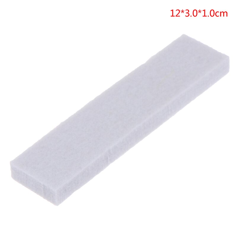 Spinning sykkel bremseklosser stor friksjon lang levetid ull filt motstand drag pad gym treningsutstyr tilbehør julyhot: Svart