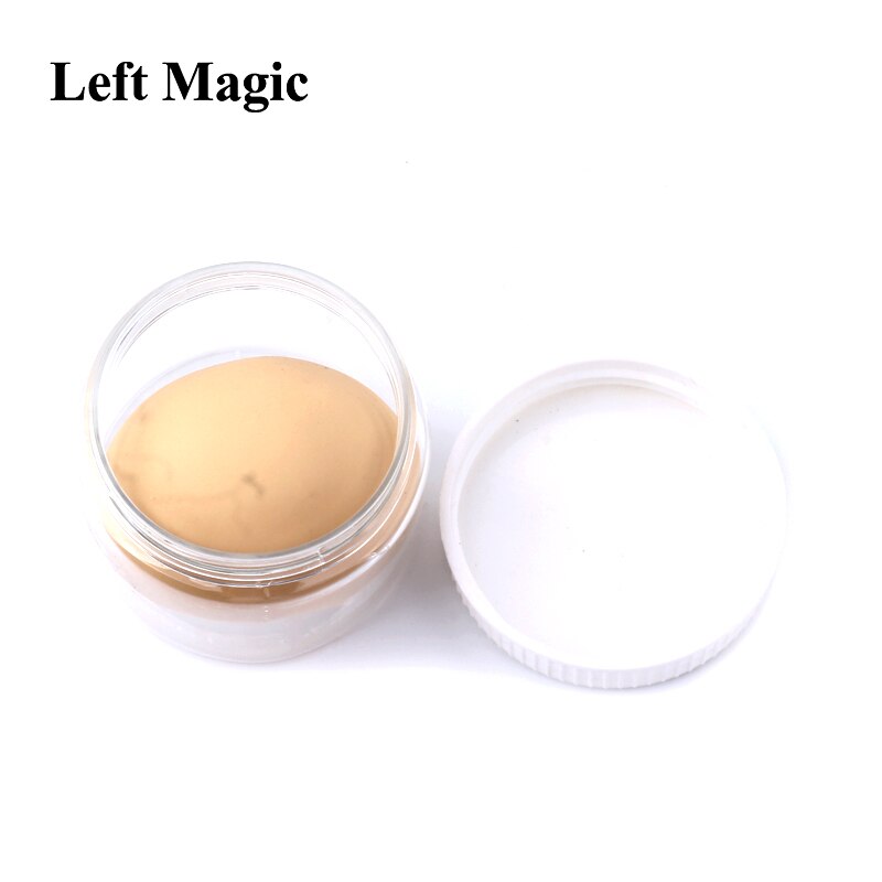 Oeuf de Simulation Ultra Silicone, tours de magie, œuf blanc à foulard en soie, accessoires magiques, Gimmick, accessoires de magicien, jouet classique, 1 pièces