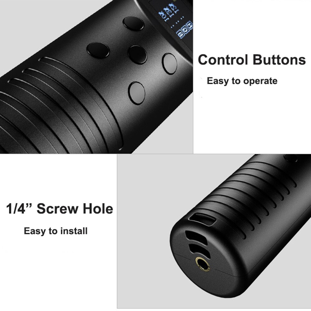 RGB Handheld LED Video Light Tube Photography Light Wand 3000K-6000K Dimmable 10 Lighting Effect for Vlog Portrait Photography