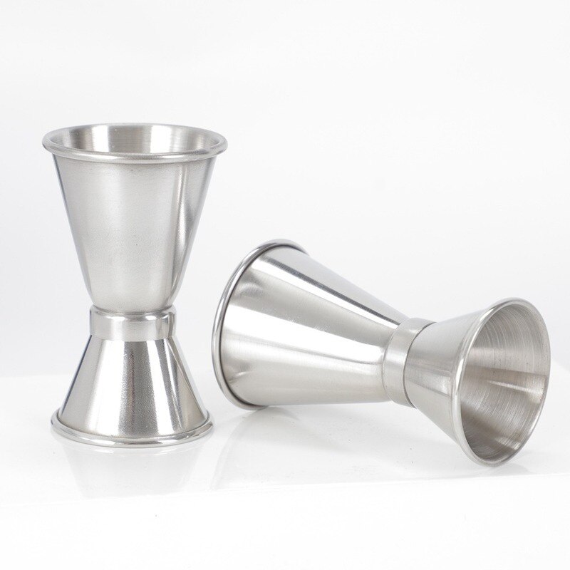 15/30ml 304 Stainless Steel Curling Wine Glass Ounce Cup Measuring Cups Gram Flour Measuring Cup