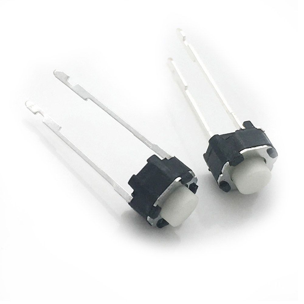 50PCS Durable Push Button 2 Pin Power Switch Tact Switch Tactile Micro Switch Self-reset: Default Title