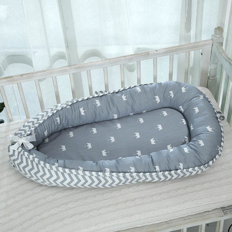 Baby Uterine Bionic Bed Anti-Pressure Baby Bed Portable Removable and Washable Newborn Bed Bed