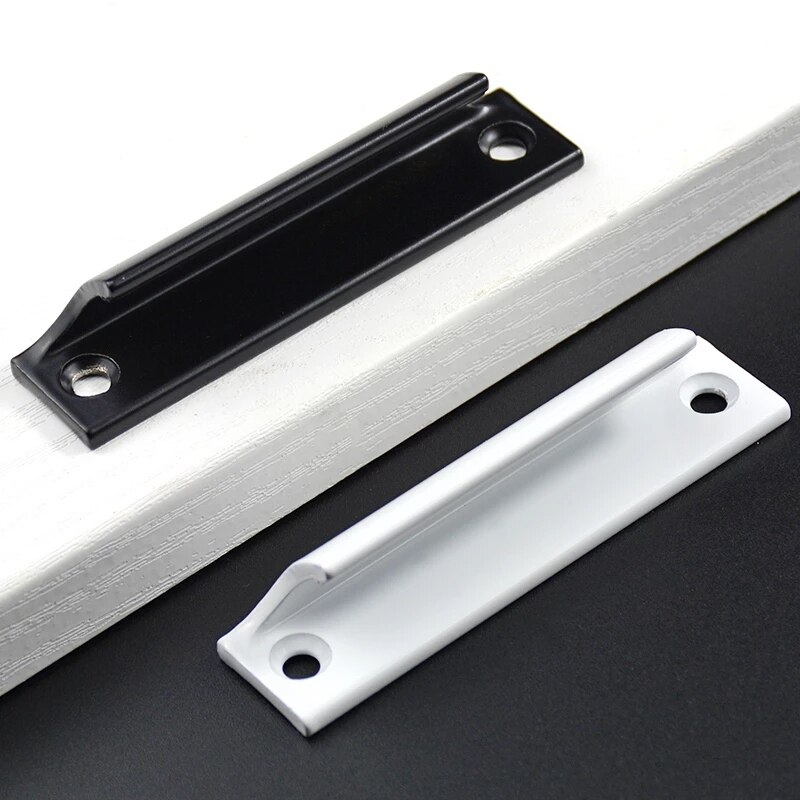 2 st! skjutdörrshandtag i aluminiumlegering balkong skjutfönster skåp dörrhandtag möbler hårdvara handtag