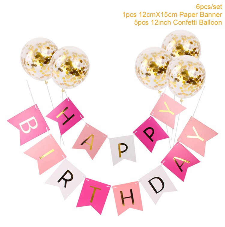 PATIMATE Birthday Crown Hats 1st 2nd 3rd Birthday Party Decoration Princess Crown Baby Kid Cap One Year Birthday Decoration: paper banner 3