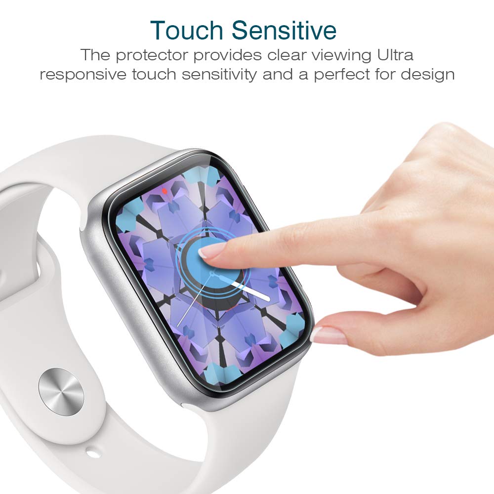 TPU Screen Protector Film For Apple Watch Sries 6 40MM 44MM iwatch SE Soft Protective Film for Apple Watch Series 3 2 38MM 42MM