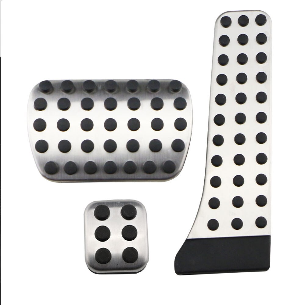 Stainless steel pedal for Mercedes Benz C E S GLK SLK CLS SL-Class W203 W204 W205 W210 W211 W212 accelerator brake footrest pad