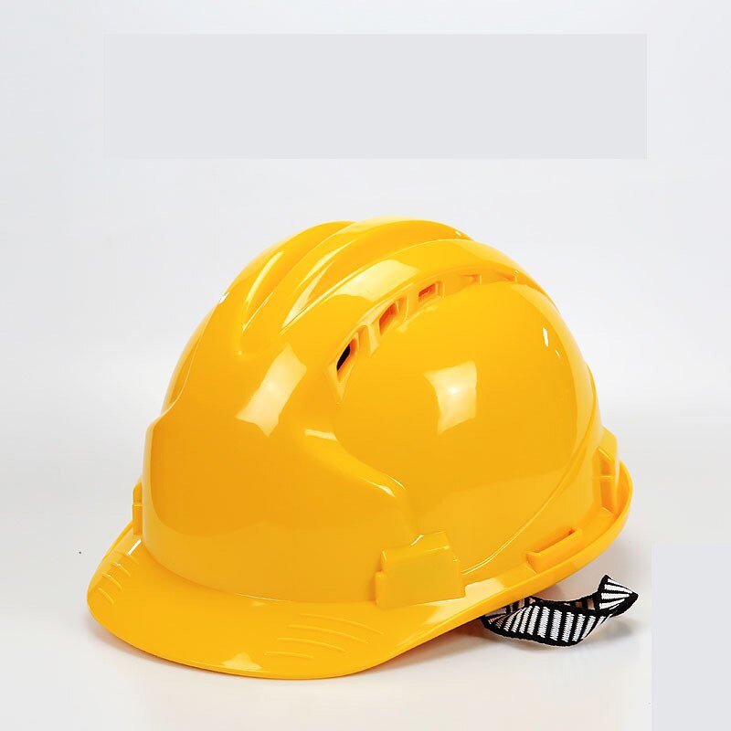 Safety Helmet Work Hard Hat Cap Warehouse Worker PE Plastic Insulation Material Red Yellow Workplace Safety Head Protection: Yellow