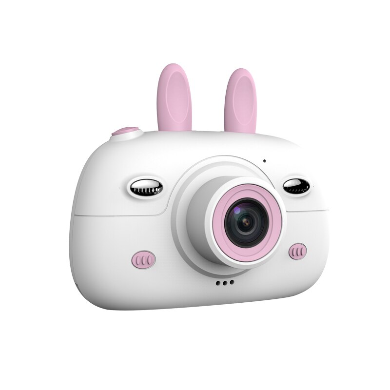 Kinderen Mini Camera Full Hd 1080P 2.4Inch Cartoon Leuke 1800W Dual Lens Kids Camera Speelgoed voor Kinderen