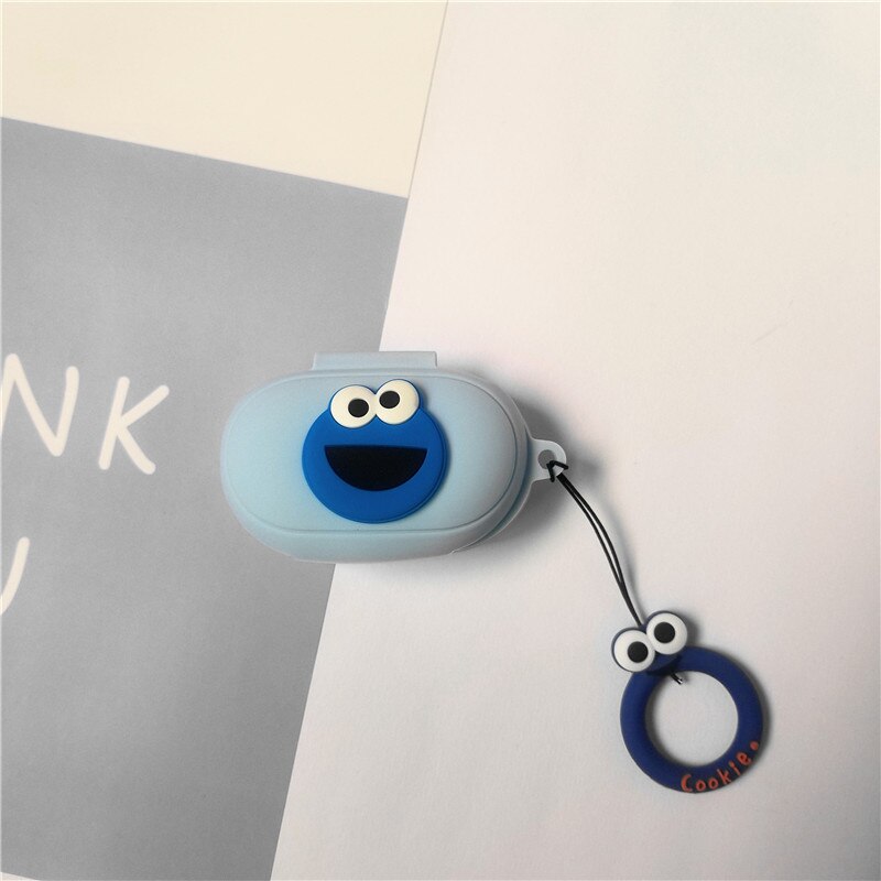 DIY Silikon Fall für Samsung Galaxy Knospen Plus Lade Box Hülse Schutzhülle Bluetooth Kopfhörer Haut Mit Finger strap: 18