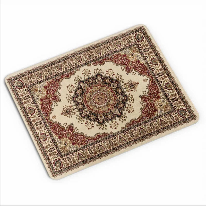 Persian Carpet Computer Laptop Mouse Pads Mysterious Decorative Desk Mats Washable Non-Slip Rubber Base with Precision Lock Edge
