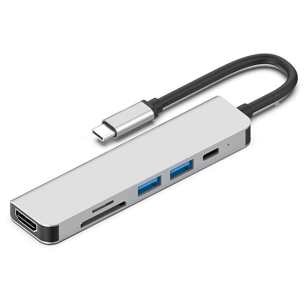 Docking Station da tipo c a HDMI sei in uno ricarica rapida Hub USB per Docking Station multifunzione per Notebook da 87W