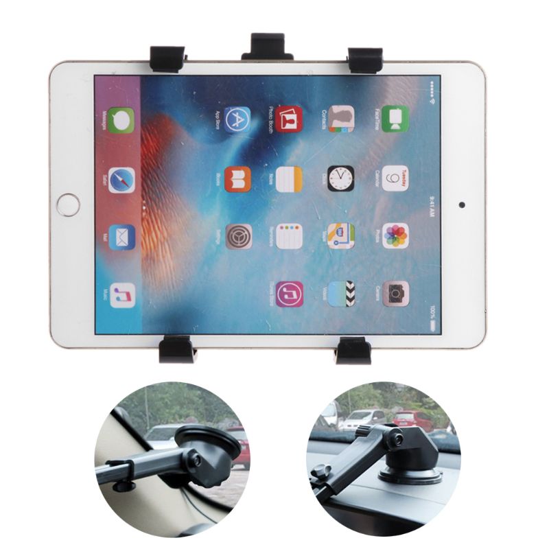 Car Windshield Dashboard Mount Holder Stand For 7-11 inch Tablet PC