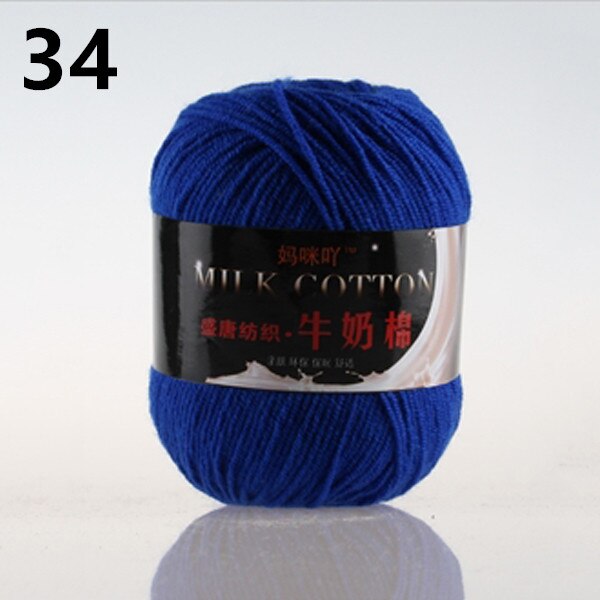 Craft art Dubbele breien Haak DK Garen Wol Melk fiber katoen 50g Bal: 34