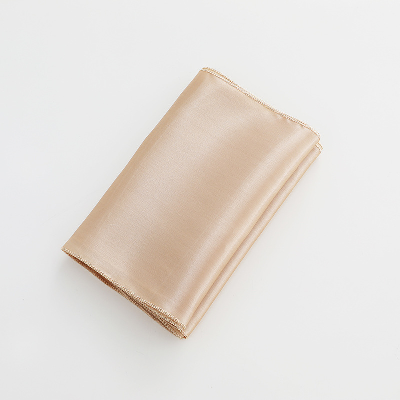 145X275 Bruiloft Tafelkleed Rechthoekig Satijnen Tafelkleed Zwart Overlay Cover Champagne Tafelkleed Feest Diner Decorati