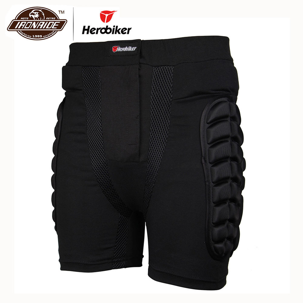 Herobiker Motorcycle Armor Shots Unisex Outdoor Sports Skiing Shorts Hip Protection Motorcycle Shorts Motorcross Protective Gear