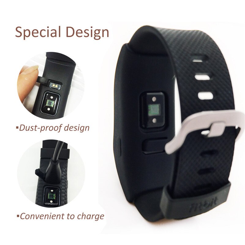 Funda de silicona suave y delgada para Fitbit Charge HR, funda protectora de para pulsera