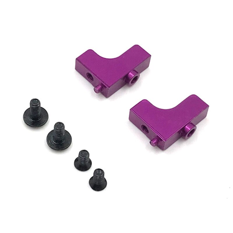 Für Wltoys 144001 124019 124018 Metall Servo Mount Befestigt Sitz Upgrade Zubehör RC Auto Teile: Purple