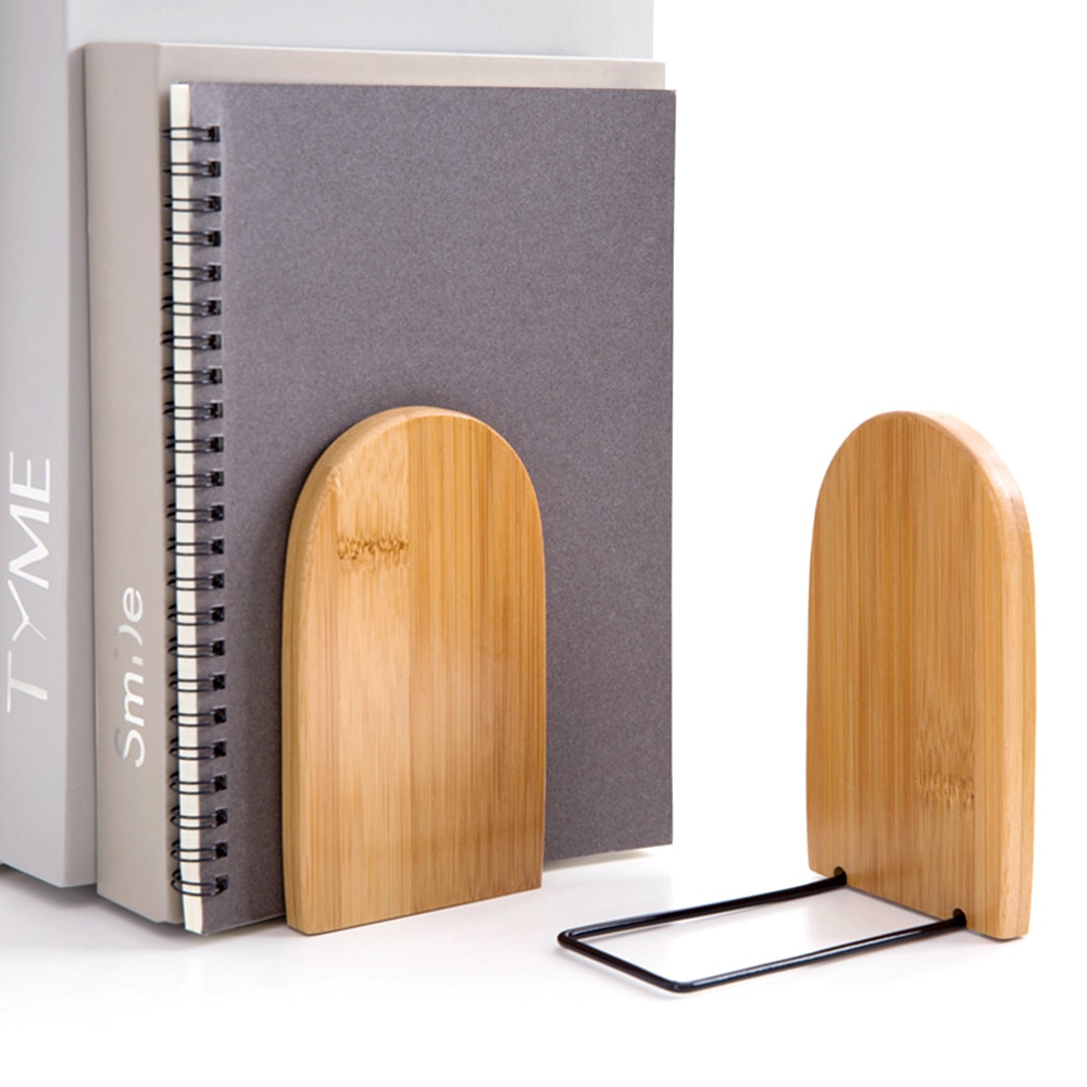 Bambusowa półka na książki dla dzieci natura stół z drewna książki uchwyt Bookend półki ścienne książka półka robić przechowywania strona główna książka biurowa organizator