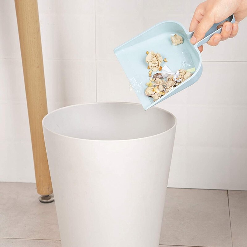 Ensemble de 3 Mini balais à main et bac à poussière, petits bac à poussière avec ensemble de brosses, outil de nettoyage pour bureau, voiture et déchets d&#39;animaux