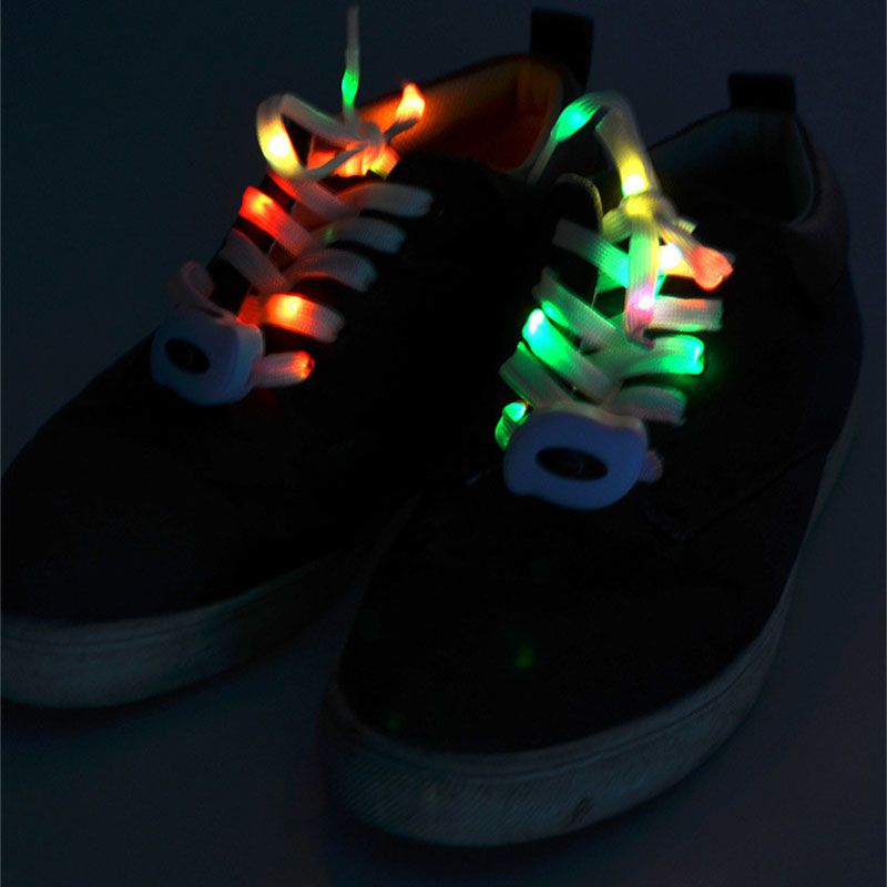 Night Mode Usb Opladen Shine Led Change Lichtgevende Schoenveter Club Party Lichtgevende Glow Light Up Strap Droppingship