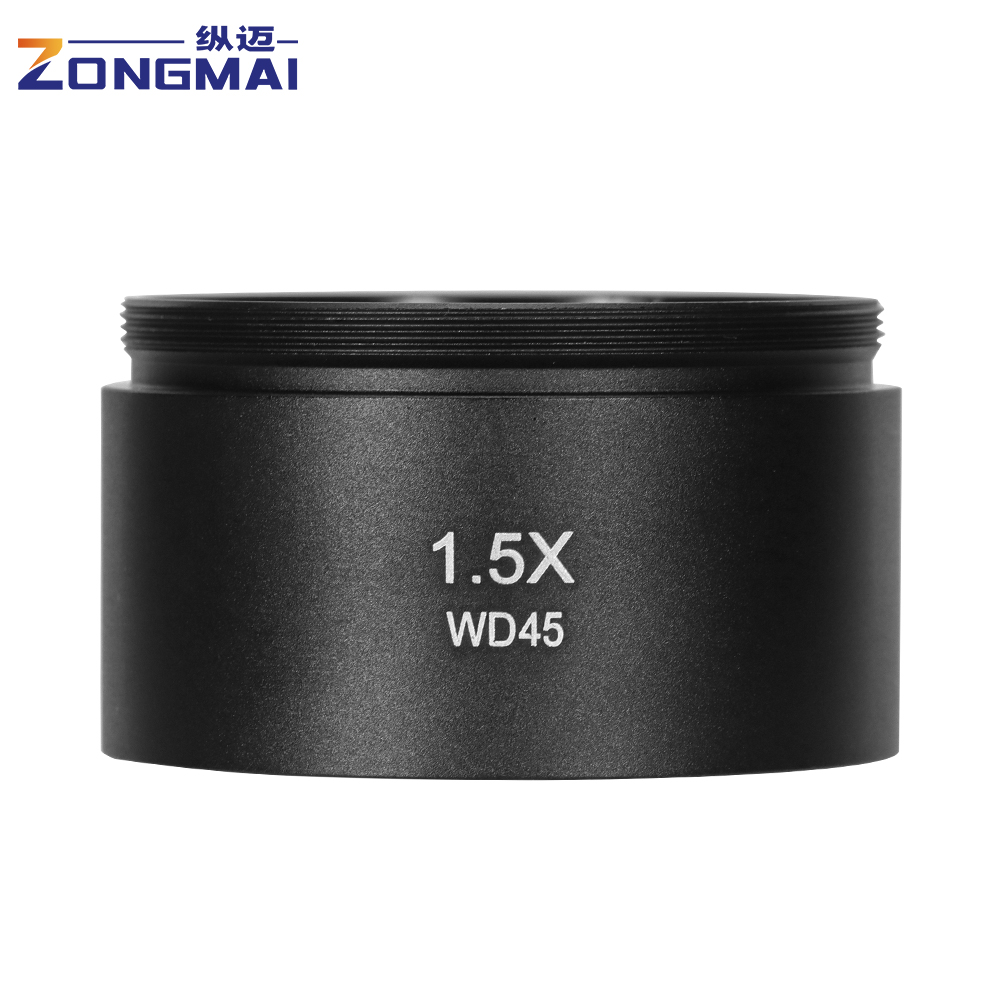 0,5X 0,7X 0,75X 1,5X 2,0X Schnittstellengröße 48MM Mikroskop-Objektiv ErhöHenne Sie sterben Vergrößerung Vergrößerung Staubfilter: verrotten