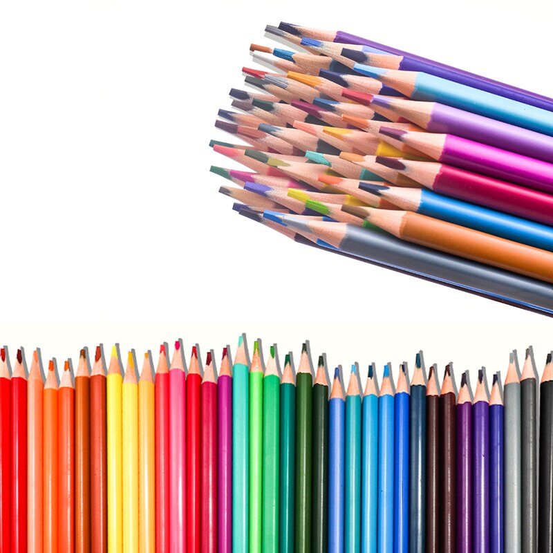 Natural wood pencil crayons Drawing Pencils for Supplies Sketch