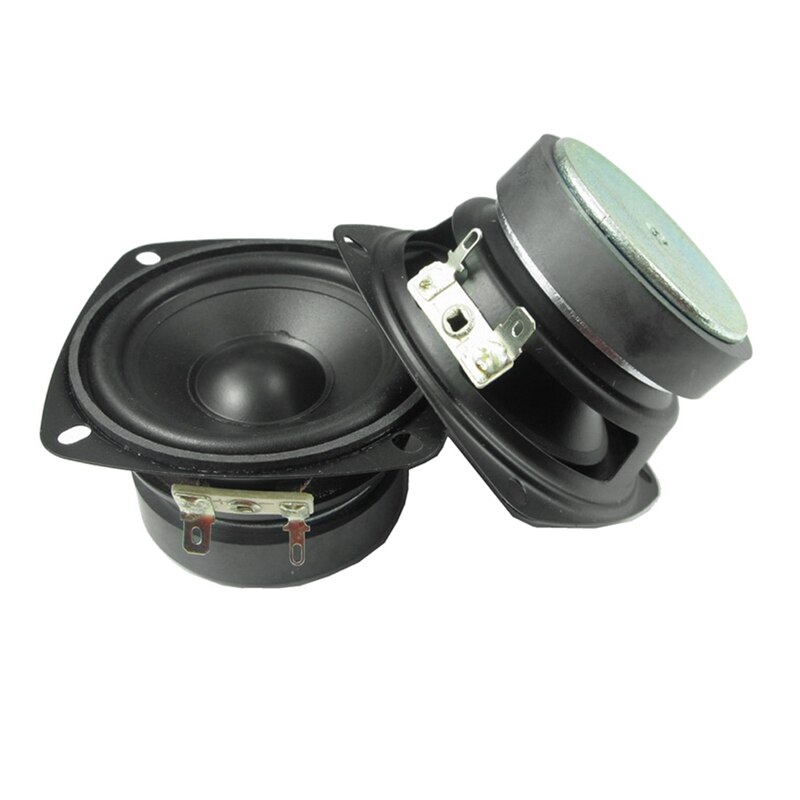 JABS 2Pcs 3 Inch Waterproof Portable Audio Speaker 15W Full Range Bluetooth Speaker Unit Bathroom Outdoor Loudspeaker