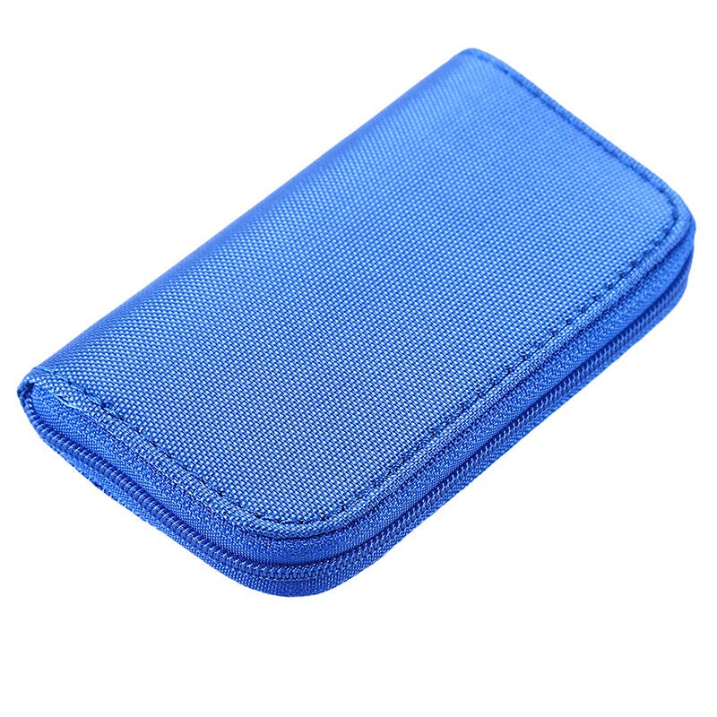 22 Slots Waterproof Memory Card Storage Bag Wallet Card Case Bag ID Holder SD Micro Card Camera Phone Card Protector Pouch