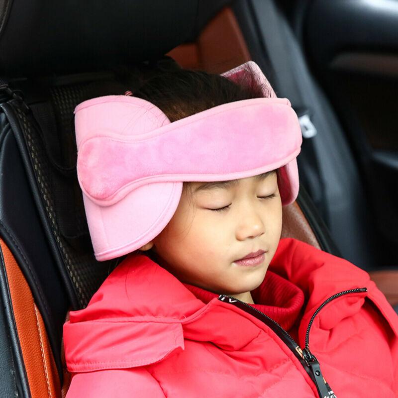 Baby børn justerbar bilsæde hovedstøttehoved fast sovepude nakkebeskyttelse sikkerhed bilsæde nakkestøtte støttehoved