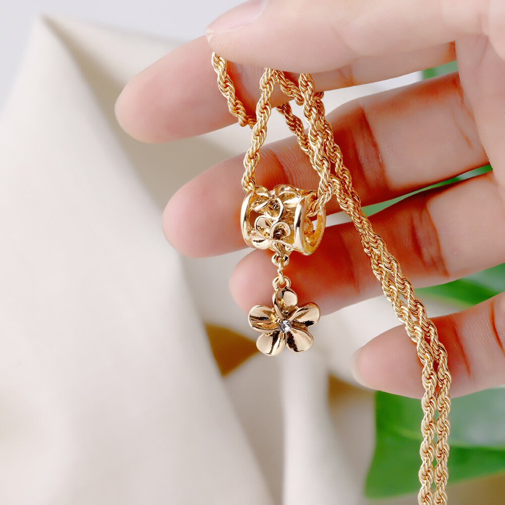 SophiaXuan Hawaiian Jewelry Set Samoa Polynesian Plumeria Flower Earrings Necklaces Sets Jeweler for Women Party