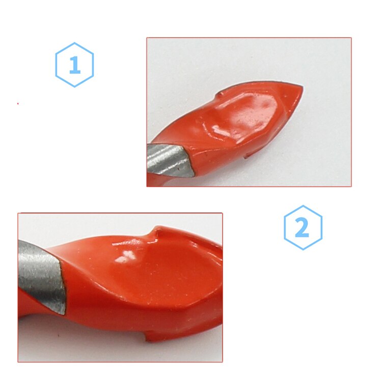 ZtDpLsd perceuse pour carrelage à tête triangulaire de 3 à 16mm, pour le béton en céramique, en carbure de tungstène, accessoires électriques, outil pour le travail du bois