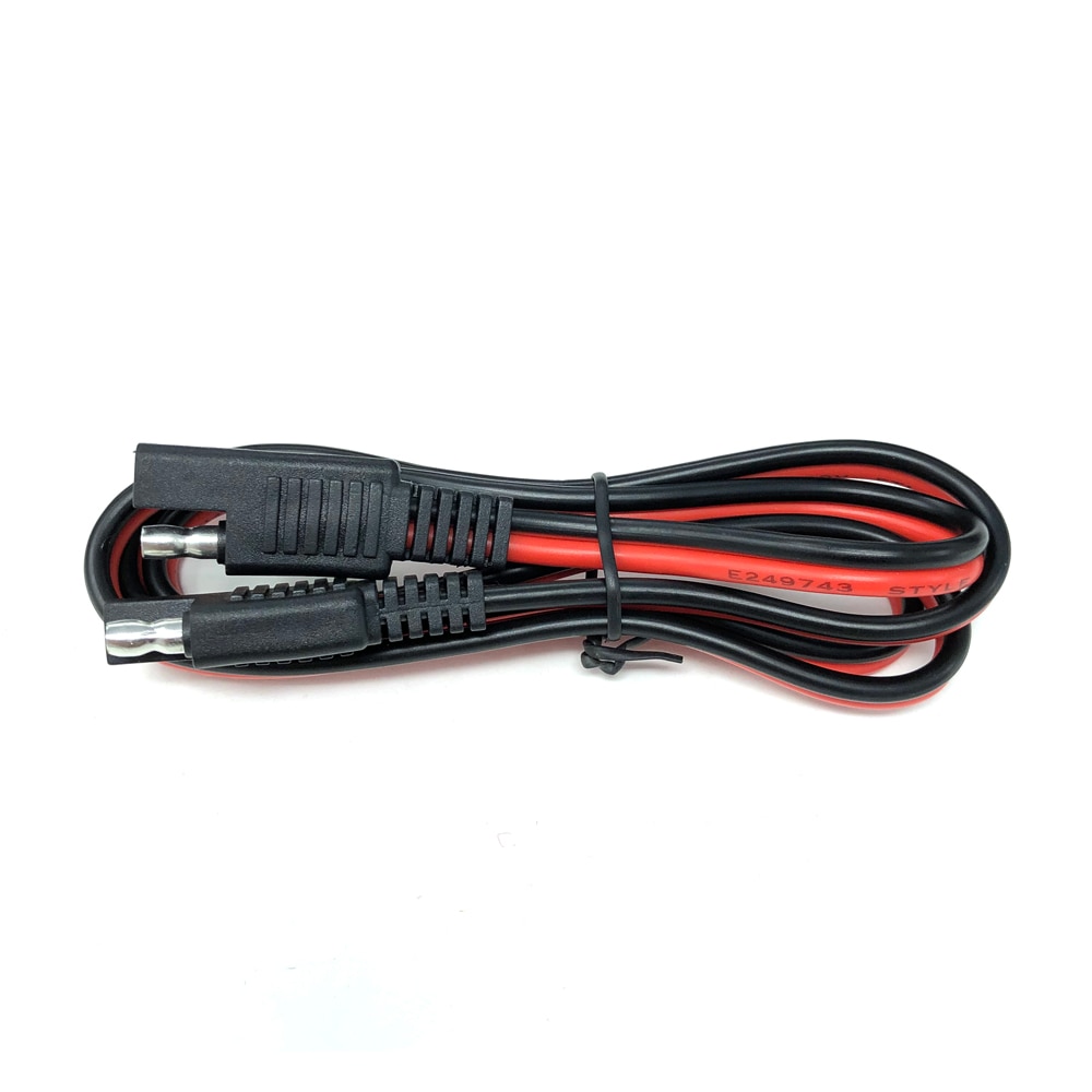 100CM 14AWG 20A SAE To SAE Quick Disconnect Extension Cable Cord Battery Charger Cable Connectors Extension Charging Cable